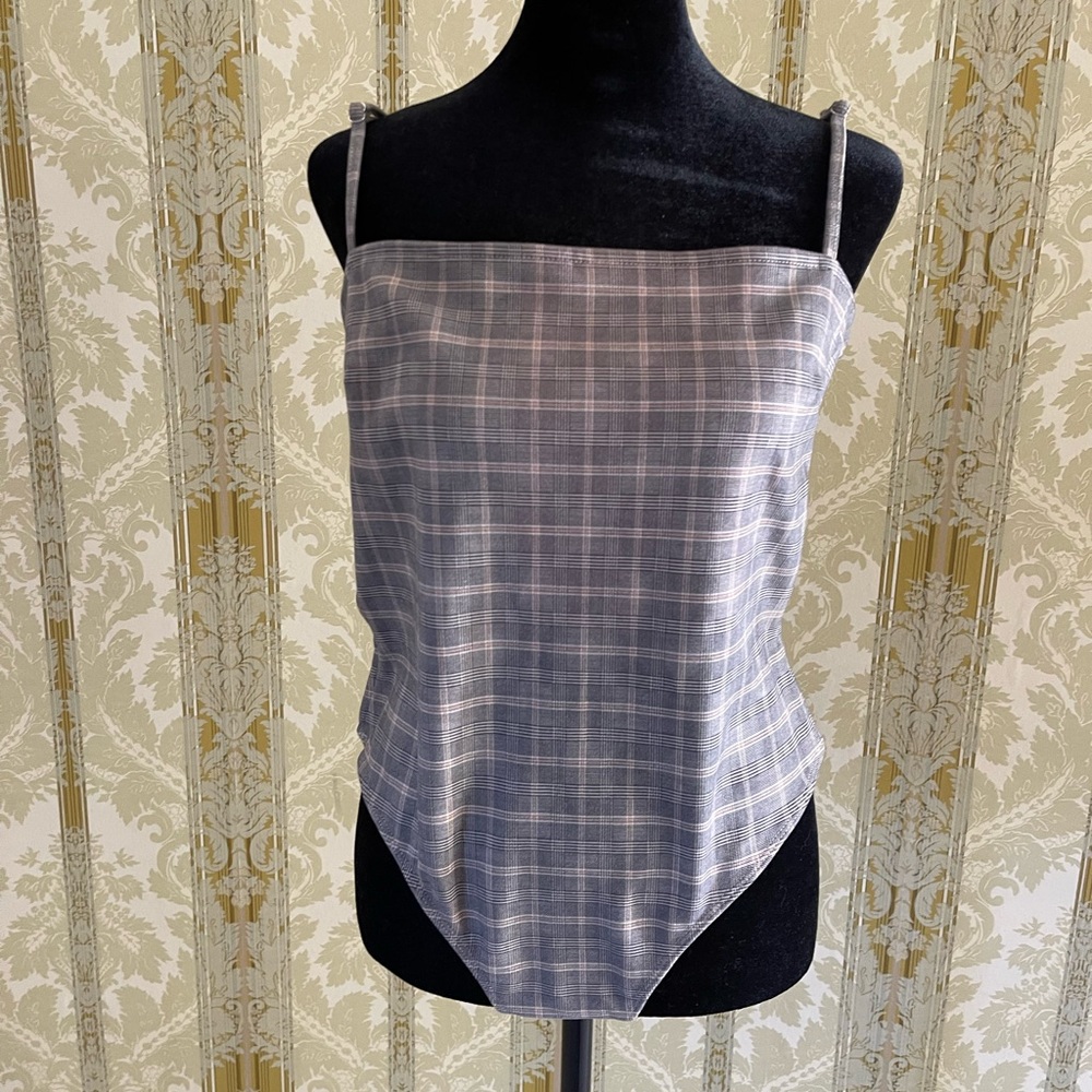 Plaid Bodysuitv